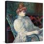 Madame Marthe X ? Bordeaux-Henri de Toulouse-Lautrec-Stretched Canvas