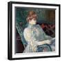 Madame Marthe X ? Bordeaux-Henri de Toulouse-Lautrec-Framed Giclee Print