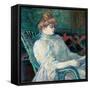 Madame Marthe X. in Bordeaux Par Toulouse Lautrec, Henri, De (1864-1901), 1900 - Oil on Canvas, 90X-Henri de Toulouse-Lautrec-Framed Stretched Canvas