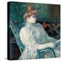 Madame Marthe X. in Bordeaux Par Toulouse Lautrec, Henri, De (1864-1901), 1900 - Oil on Canvas, 90X-Henri de Toulouse-Lautrec-Stretched Canvas
