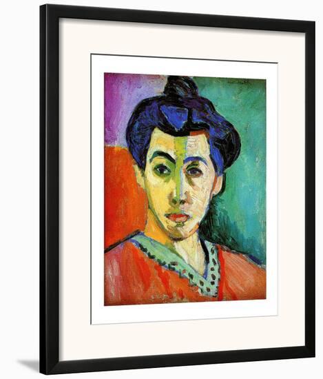 Madame Matisse-Henri Matisse-Framed Giclee Print