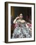 Madame Moitessier-Jean-Auguste-Dominique Ingres-Framed Photographic Print