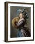 Madame Molé-Raymond de la Comédie italienne-Elisabeth Louise Vigée-LeBrun-Framed Giclee Print