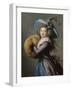 Madame Molé-Raymond de la Comédie italienne-Elisabeth Louise Vigée-LeBrun-Framed Giclee Print