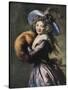 Madame Mole-Reymond, 1786-Elisabeth Louise Vigee-LeBrun-Stretched Canvas