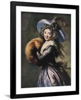 Madame Mole-Reymond, 1786-Elisabeth Louise Vigee-LeBrun-Framed Giclee Print