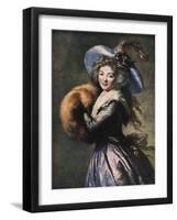 Madame Mole-Reymond, 1786-Elisabeth Louise Vigee-LeBrun-Framed Giclee Print