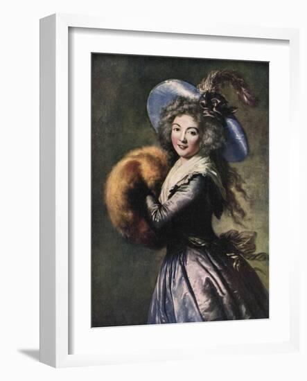 Madame Mole-Reymond, 1786-Elisabeth Louise Vigee-LeBrun-Framed Giclee Print