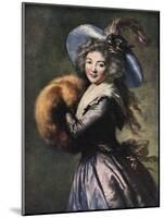 Madame Mole-Reymond, 1786-Elisabeth Louise Vigee-LeBrun-Mounted Giclee Print