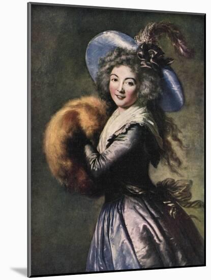 Madame Mole-Reymond, 1786-Elisabeth Louise Vigee-LeBrun-Mounted Giclee Print