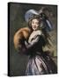 Madame Mole-Reymond, 1786-Elisabeth Louise Vigee-LeBrun-Stretched Canvas