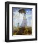 Madame Monet and Her Son-Claude Monet-Framed Art Print