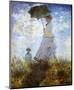 Madame Monet and Her Son-Claude Monet-Mounted Art Print