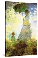 Madame Monet and Son-Claude Monet-Stretched Canvas