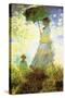 Madame Monet and Son-Claude Monet-Stretched Canvas