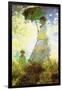 Madame Monet and Son-Claude Monet-Framed Art Print