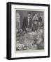 Madame Patti's Marriage, the Bride Cutting the Wedding Cake-William Hatherell-Framed Giclee Print