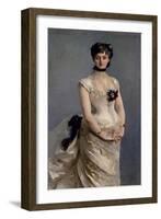 Madame Paul Poirson, 1885-John Singer Sargent-Framed Giclee Print