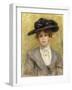 Madame Paul Valery, 1904-Pierre-Auguste Renoir-Framed Giclee Print