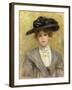 Madame Paul Valery, 1904-Pierre-Auguste Renoir-Framed Giclee Print