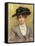 Madame Paul Valery, 1904-Pierre-Auguste Renoir-Framed Stretched Canvas