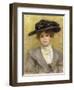 Madame Paul Valery-Pierre-Auguste Renoir-Framed Giclee Print