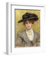 Madame Paul Valery-Pierre-Auguste Renoir-Framed Giclee Print