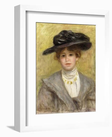 Madame Paul Valery-Pierre-Auguste Renoir-Framed Giclee Print