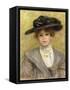 Madame Paul Valery-Pierre-Auguste Renoir-Framed Stretched Canvas