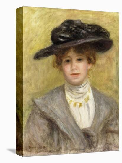 Madame Paul Valery-Pierre-Auguste Renoir-Stretched Canvas