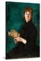 Madame Pauline-Marie-Charlotte Carolus-Duran (1839-1912), 1885 (Oil on Canvas)-Charles Emile Auguste Carolus-Duran-Stretched Canvas