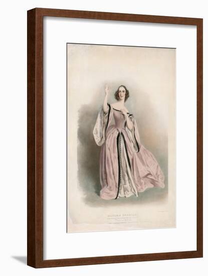Madame Persiani in Lucia Di Lammermoor-null-Framed Giclee Print