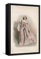 Madame Persiani in Lucia Di Lammermoor-null-Framed Stretched Canvas