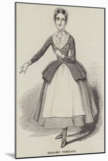 Madame Persiani-null-Mounted Giclee Print