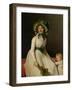 Madame Pierre Seriziat (Nee Emilie Pecoul) with Her Son, Emile (B.1793) 1795-Jacques-Louis David-Framed Giclee Print