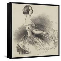 Madame Pleyel-null-Framed Stretched Canvas