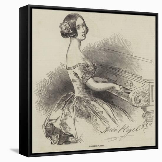 Madame Pleyel-null-Framed Stretched Canvas