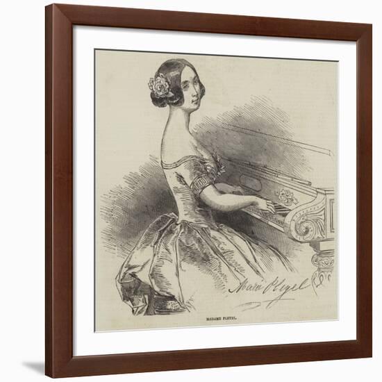 Madame Pleyel-null-Framed Giclee Print