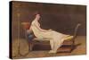 'Madame Recamier', 1800, (c1915)-Jacques-Louis David-Stretched Canvas