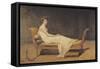 Madame Recamier, 1800-Jacques-Louis David-Framed Stretched Canvas