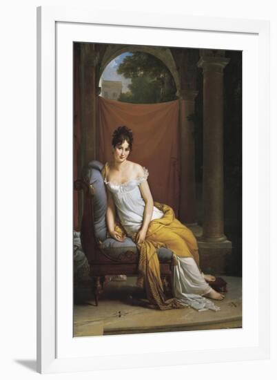 Madame Recamier-Francois Gerard-Framed Premium Giclee Print