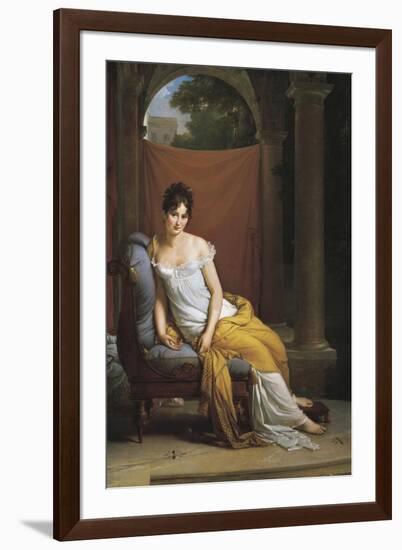 Madame Recamier-Francois Gerard-Framed Premium Giclee Print