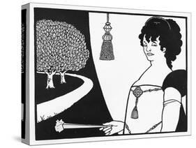 Madame Rejane, Illustration from 'The Yellow Book', 1893-94-Aubrey Beardsley-Stretched Canvas