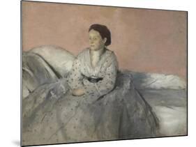 Madame René de Gas, 1872-3-Edgar Degas-Mounted Giclee Print