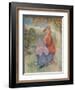 'Madame Renoir allaitant son enfant', c1885 (1932)-Pierre-Auguste Renoir-Framed Giclee Print