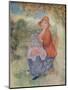 'Madame Renoir allaitant son enfant', c1885 (1932)-Pierre-Auguste Renoir-Mounted Giclee Print