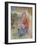 'Madame Renoir allaitant son enfant', c1885 (1932)-Pierre-Auguste Renoir-Framed Giclee Print