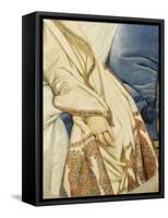 Madame Rivière-Jean-Auguste-Dominique Ingres-Framed Stretched Canvas