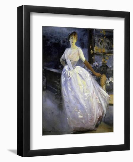 Madame Roger Jourdain-Albert Besnard-Framed Giclee Print