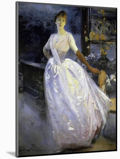 Madame Roger Jourdain-Albert Besnard-Mounted Giclee Print